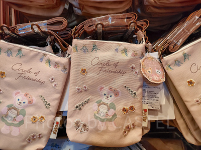 ダッフィー＆フレンズのサークル・オブ・フレンドシップ：ショルダーバッグ