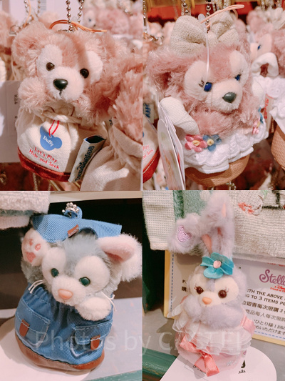 ダッフィー&フレンズぬいぐるみストラップ(ダッフィーたちのかくれんぼ)