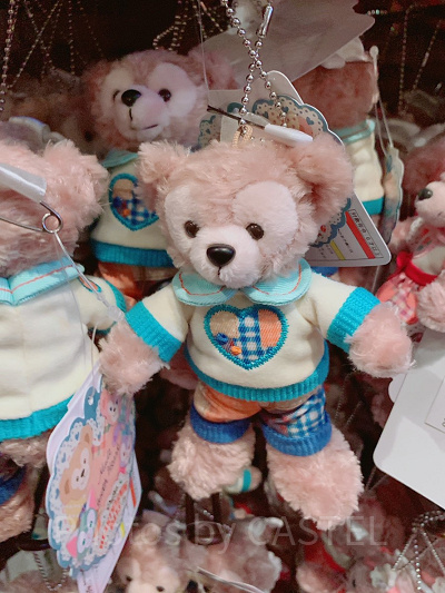 ダッフィーぬいぐるみバッジ