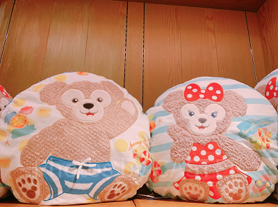 ダッフィー＆シェリーメイクッション