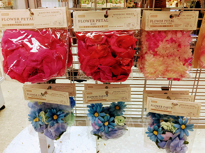 取り付けやすい、フラワーペタルもオススメ！