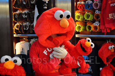 エルモのぬいぐるみハット