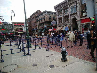 開演1時間半前の特別鑑賞エリア入場口/ゲストの流れはとてもゆるやか