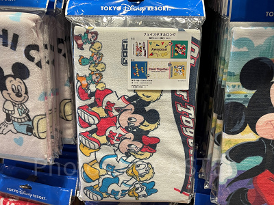 フェイスタオルロング(ディズニーチアダンスグッズ)