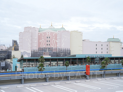 工事中のファンタジースプリングス