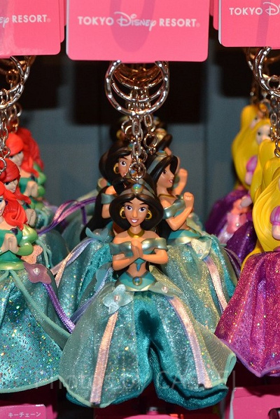 7人セットDisney プリンセスキーホルダー