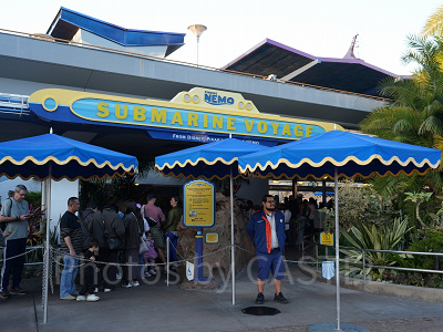 カリフォルニアアナハイムディズニーのアトラクション：ファインディング・ニモ・サブマリン・ヴォヤッジ