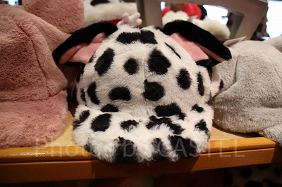 もこもこキャップ(ダルメシアン)