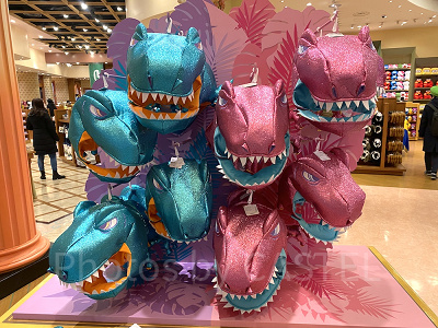 キラキラ恐竜ぬいぐるみハット