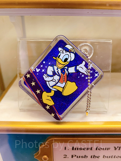 キラキラキーチェーン（ドナルドダック）