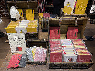 グリフィンドールとハッフルパフの手帳