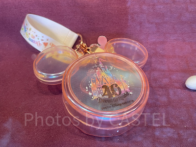 グミキャンディー、ミニスナックケース付き（ディズニー40周年スーベニアグッズ）