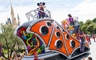 ハロウィン限定パレードイメージ画像