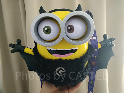 ミニオン　ユニバ　ハロウィン限定　ポップコーンバケツ 希少品】 USJ ハロウィン ミニオン ボブ ポップコーンバケツ