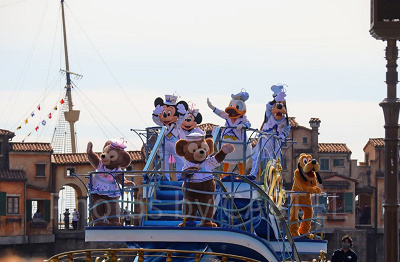 ディズニーシーのハーバーグリーティング