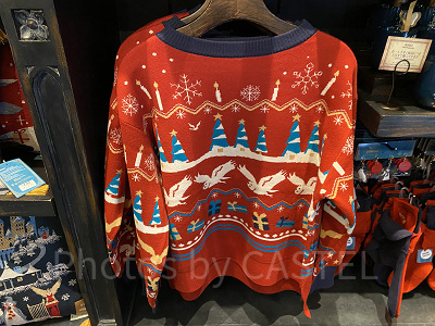 USJハリーポッター2024-2025冬グッズ:ニットセーター