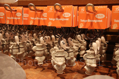 ホーンテッドマンションの胸像風キーチェーン