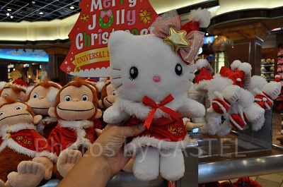 ハローキティクリスマスぬいぐるみ