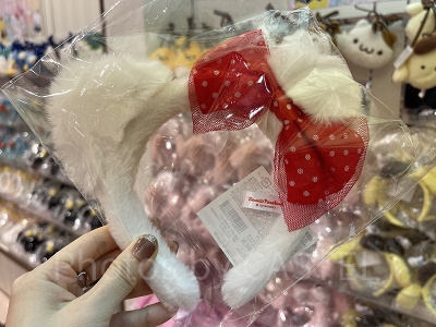 ハローキティカチューシャ(ふわふわシリーズ)