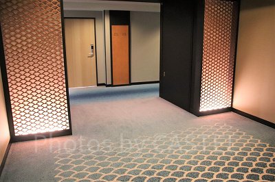 ヒルトンルームのエレベーターホール