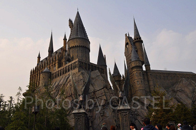 USJ・ハリーポッターエリアのホグワーツ城