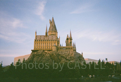 「写ルンです」で撮影したホグワーツ城