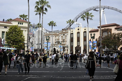 USJのハリウッド大通り