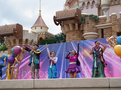 香港ディズニー20周年：ディズニー・フレンズ・ライブ：キャッスル・パーティー