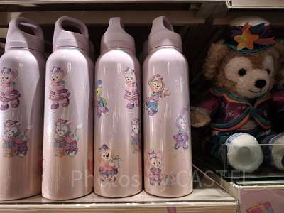 香港ディズニー20周年「ダッフィー＆フレンズ・グランドセレブレーショングッズ」：ドリンクボトル