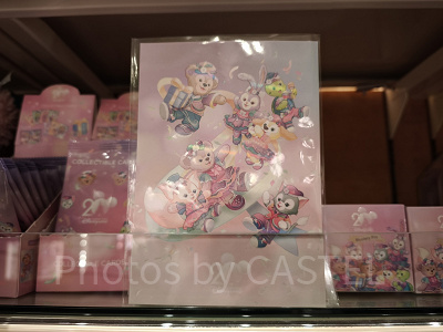香港ディズニー20周年「ダッフィー&フレンズ・グランドセレブレーショングッズ」:ポストカード