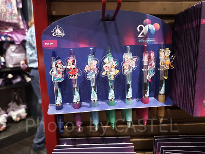 香港ディズニー20周年「ミッキー&フレンズ・グランドセレブレーショングッズ」:ペンセット