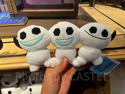 香港ディズニーアナ雪グッズ:スノーギース3体のクッション