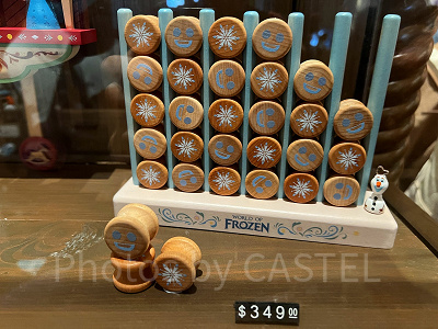 香港ディズニーアナ雪グッズ：4目並べゲーム