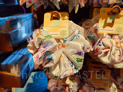 香港ディズニーアナ雪グッズ：光るシュシュ