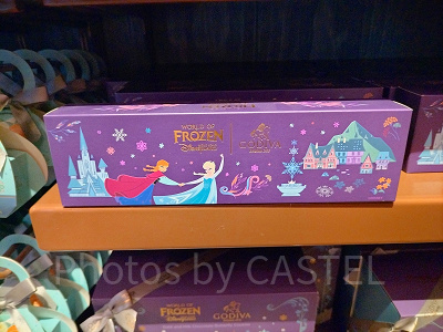 香港ディズニーアナ雪グッズ:【GODIVAコラボ】チョコレートセット