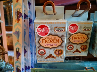 香港ディズニーアナ雪グッズ:コレクタブルピンバッジ