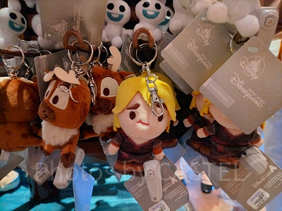 香港ディズニーアナ雪グッズ:クリストフのマスコットキーチェーン