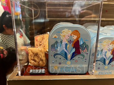 香港ディズニーアナ雪グッズ：おせんべい