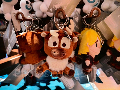 香港ディズニーアナ雪グッズ:スヴェンのマスコットキーチェーン