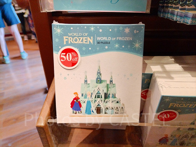 香港ディズニーアナ雪グッズ:ワールドオブフローズン3Dパズル