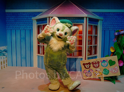 香港ディズニーのグリーティング：ダッフィー＆フレンズ・プレイハウスのジェラトーニ