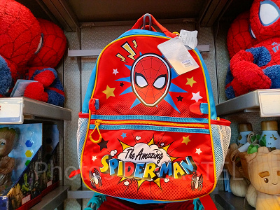 香港ディズニーマーベルグッズ：アメイジング・スパイダーマンのミニリュックサック