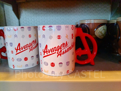 香港ディズニーマーベルグッズ：アベンジャーズのマグカップ