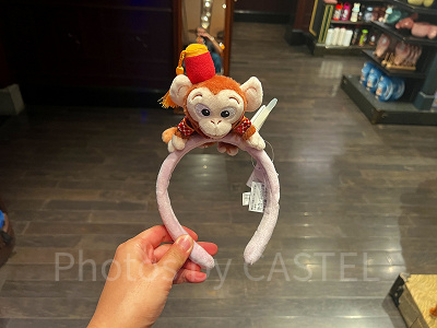香港ディズニーミスティックマナーグッズ:アルバートのぬいぐるみカチューシャ