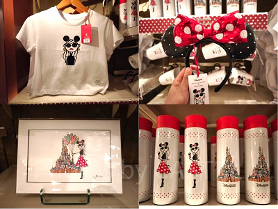 香港ディズニー20周年DAICHI MIURAコラボグッズ