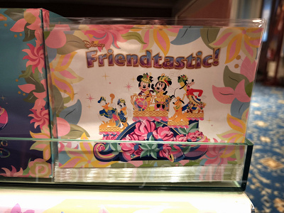 香港ディズニー20周年「フレンドタスティック」グッズ:ポストカード
