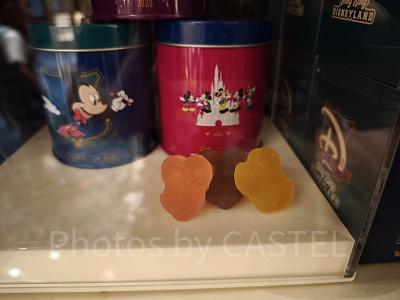 香港ディズニー20周年「Since 2005」グッズ:グミ缶5個セット