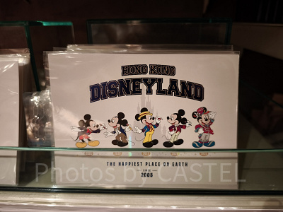 香港ディズニー20周年「Since 2005」グッズ：ポストカード