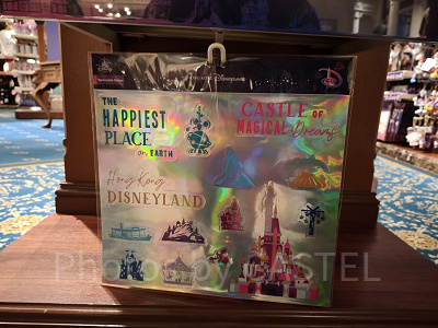 香港ディズニー20周年・スカイライングッズ:リムーバブルステッカー