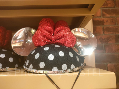 香港ディズニーランド：ミニーのイヤーハット